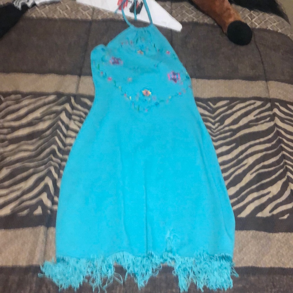 Follies halter dress fitted